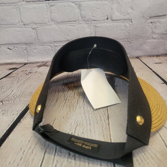 Eric Javits Champ II Visor for Women - Natural/Black main image 4
